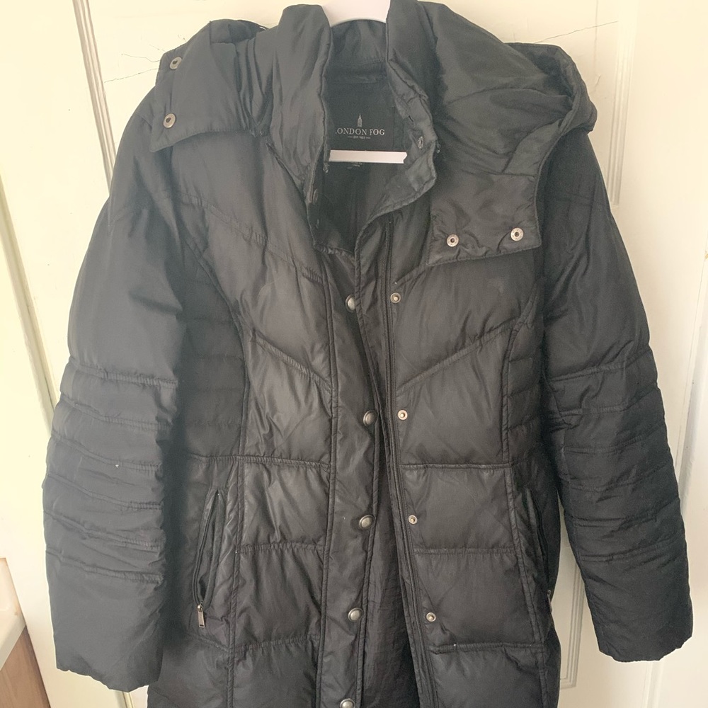 London Fog Long Down Parka